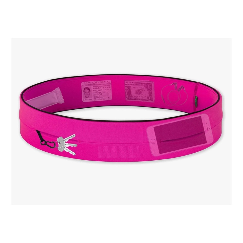 Workout running belt L size pink color